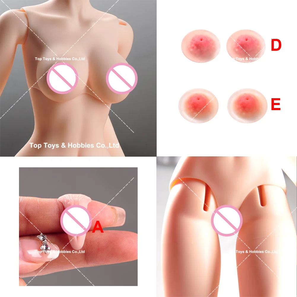 

1/4 Scale Nipple Stickers Chest Patches Private Area of Female Body Accessories Fit 18" Soldier Action Figure Body Dolls Toys