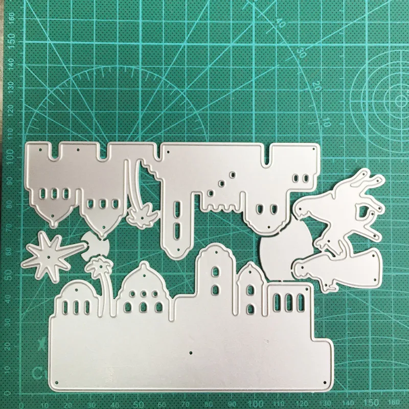 Craft dies castle walker prayers metal cutting dies cut die mold decoration Scrapbook dies knife mould blade punch stencils dies