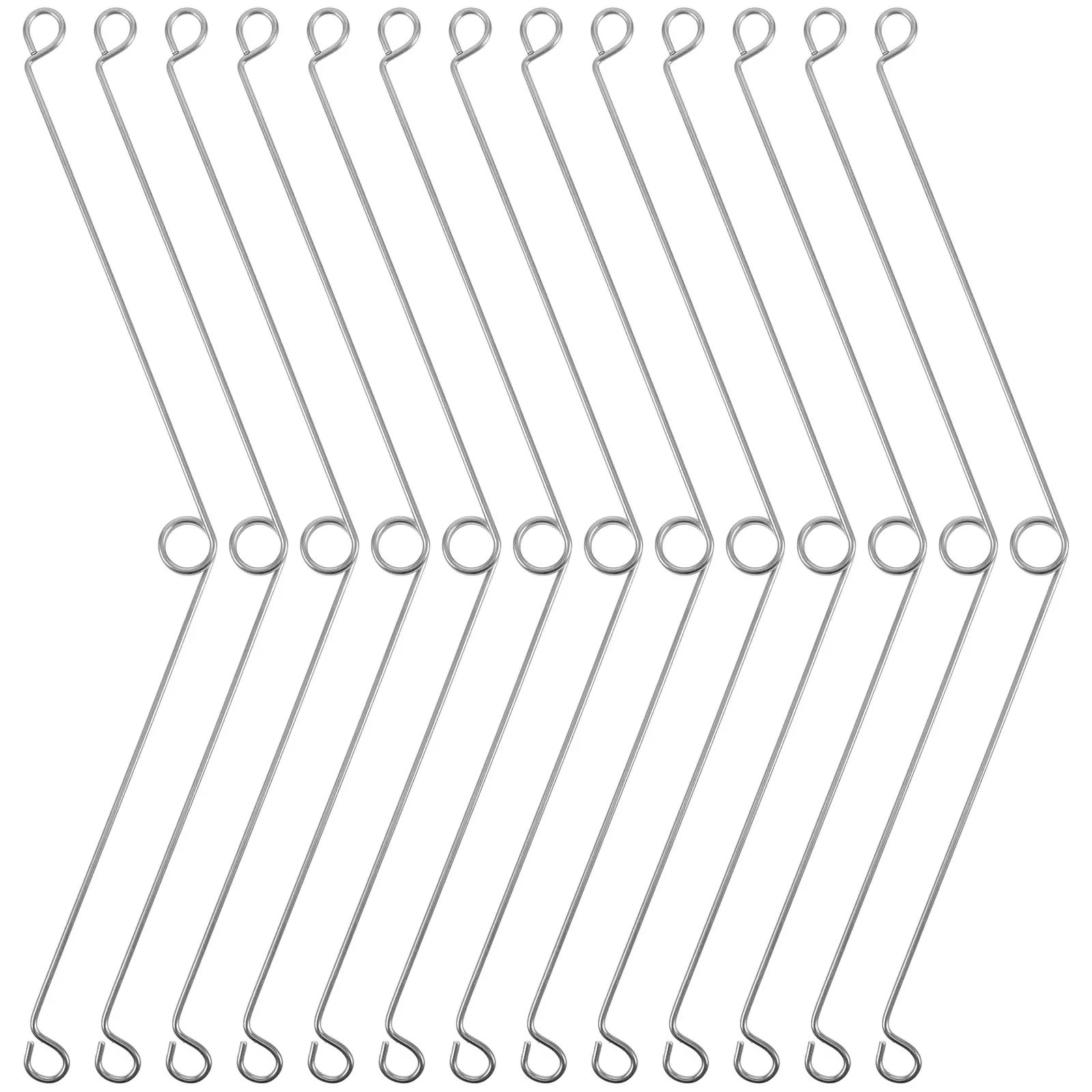 20Pcs High Strength Stainless Steel Torsion Spring Clips Recessed Lighting Accessories Easy Mount Secure Hold Aesthetic Finish