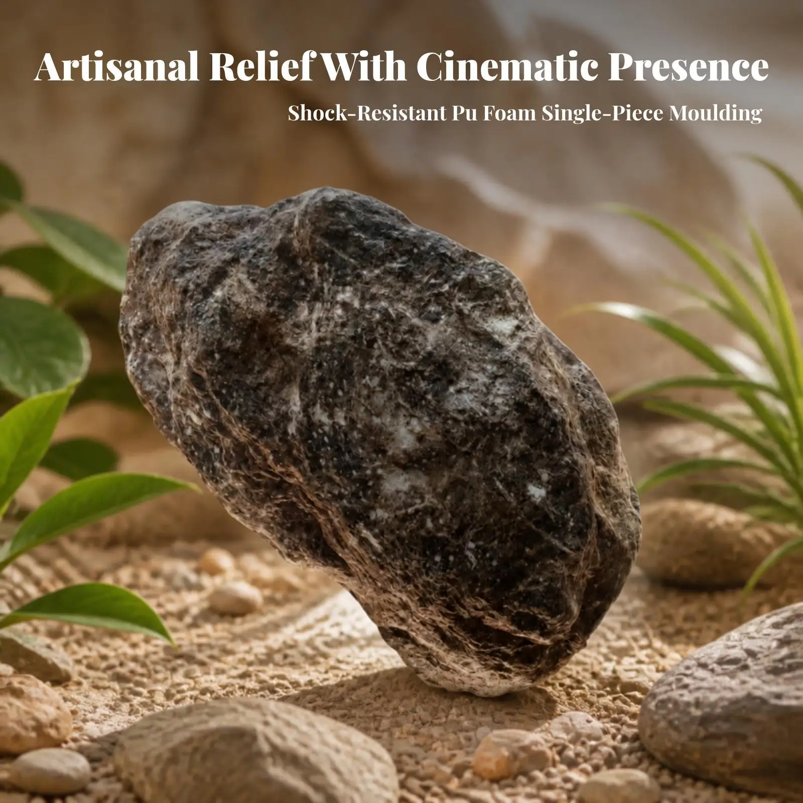 Artificial Landscape Rock Lightweight Fake Rock Textured for Photographers