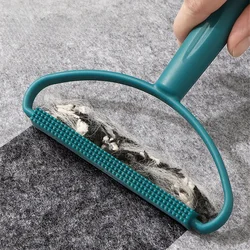 Rimozione manuale dei capelli raschietto per la pulizia Pet Cat Dog Hair Remover spazzola pulita raschietto per capelli a doppia faccia strumenti per la pulizia della casa