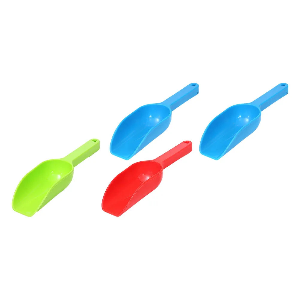 

4 Pcs Beach Playing with Snow Shovel Child Outdoor Toys for Kids Plastic Summer Shovels
