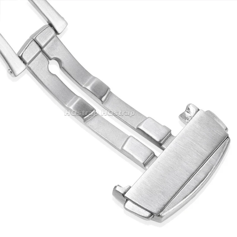 16 مللي متر 18 مللي متر 20 مللي متر الفولاذ المقاوم للصدأ للطي مشبك ل أوميغا مزدوجة الصحافة زر المعادن فراشة نشر المشبك الساعات Accessorise