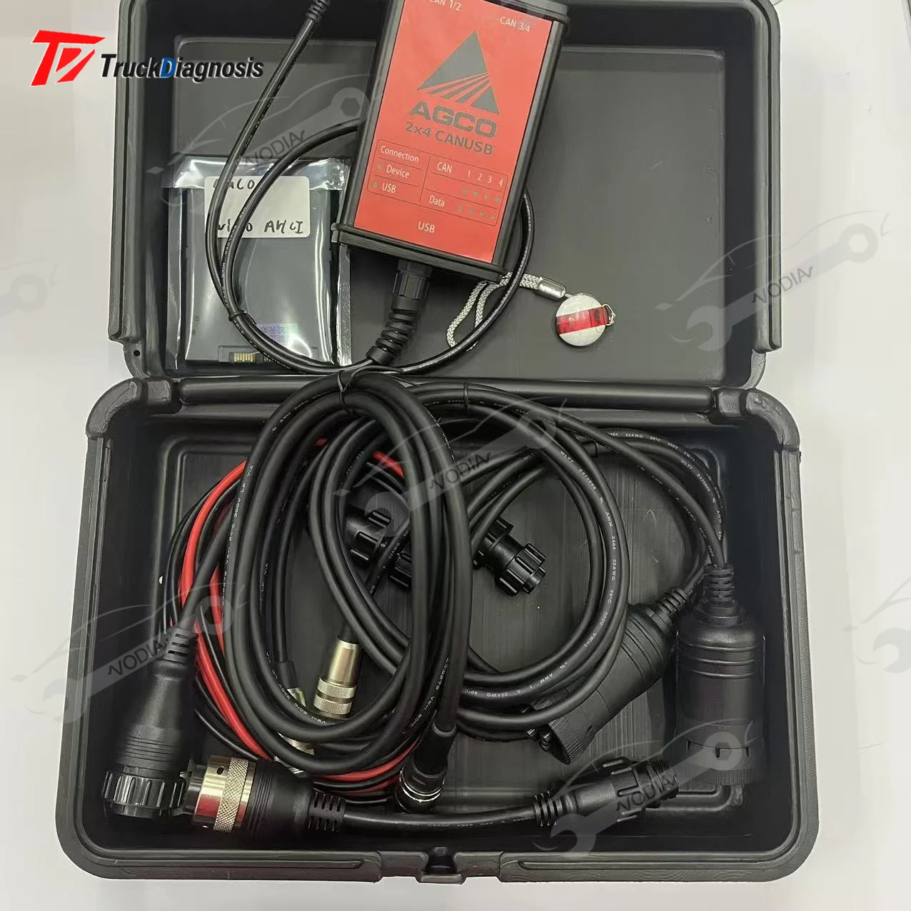 

Электронный брелок для сельского хозяйства AGCO EDT для интерфейса AGCO CANUSB EDT Massey Ferguson Fendt, диагностический инструмент с ключом