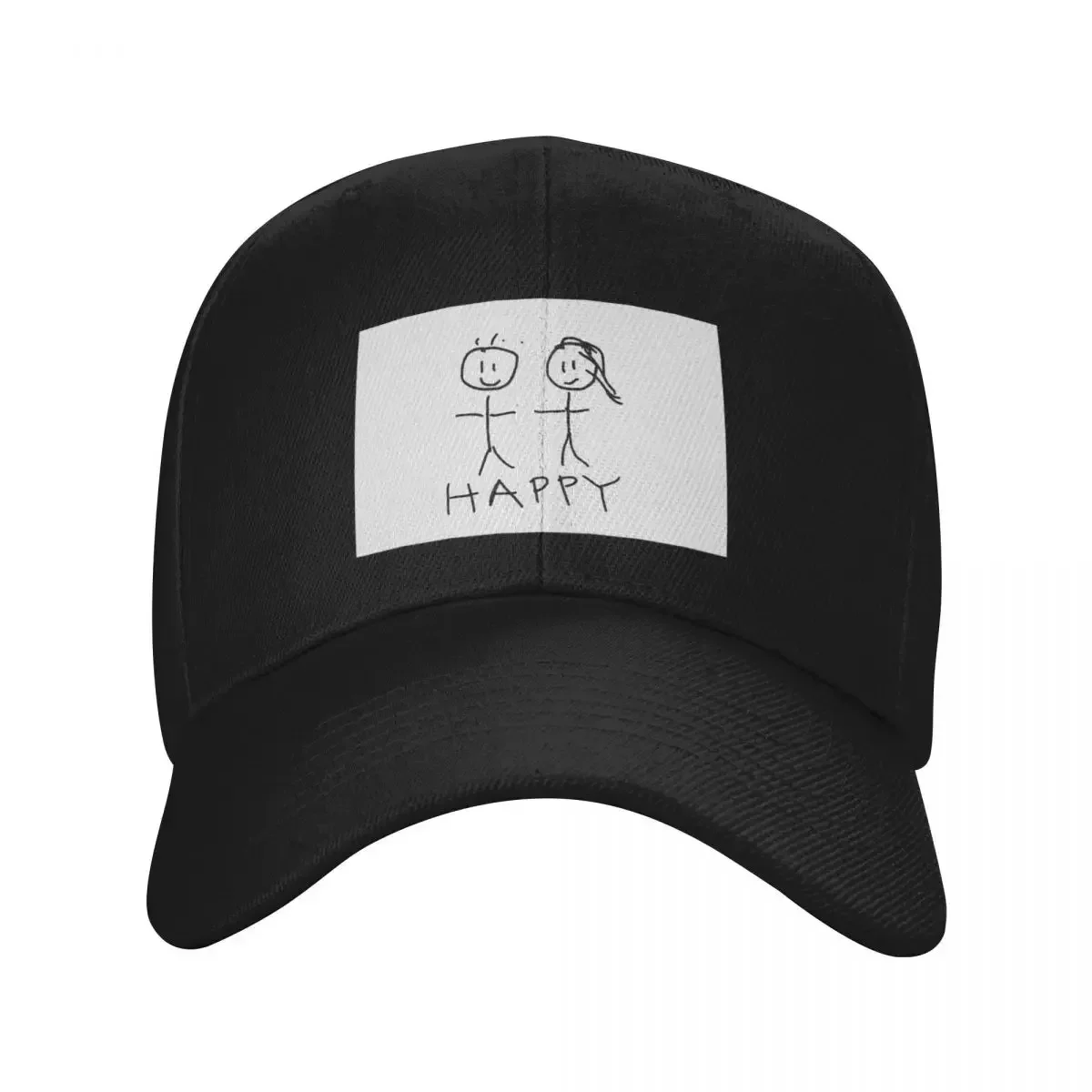 2026 Happy Stick Figures Baseball Cap Hat Man Luxury Beach Bag Visor Golf Men Women's
