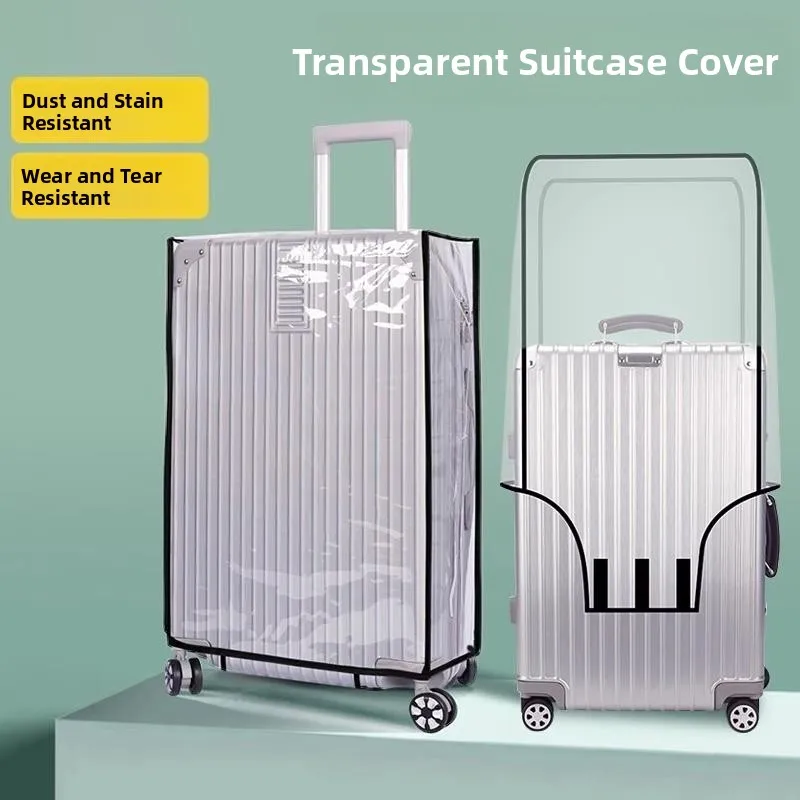 

Thickened Wear-resistant Protection Cover for Luggage Travel Suitcase Dustproof Waterproof Shipping Bag for Carry-on Bag