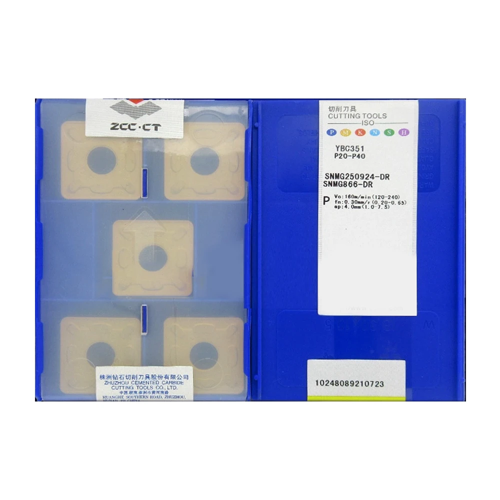 

HUAZHICHUN SNMG 250924-DR YBC351 Carbide CNC Lathe Thread Turning Inserts For Thread Turning Toolholder