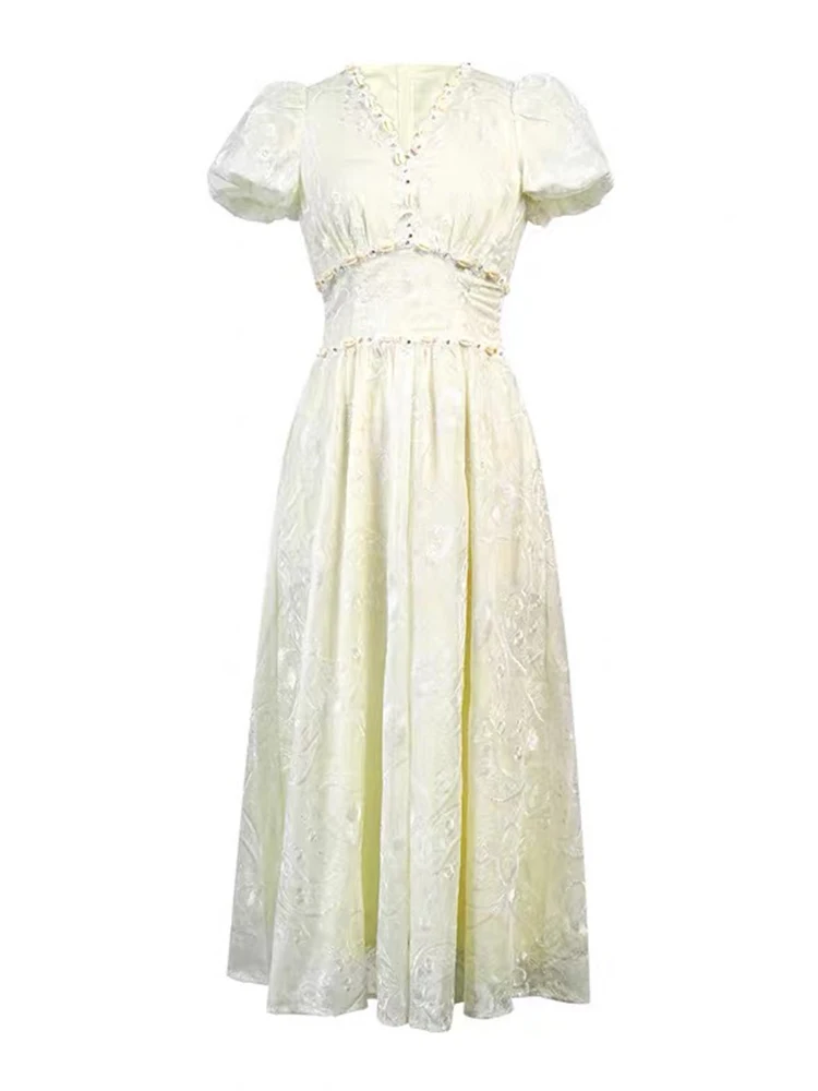 Frauen Kleidung Stickerei Blume Spitze V-ausschnitt Korsett A-Line Abendkleid Elegante Dame Mode Party Prom Vestidos Fiesta Robe Neue