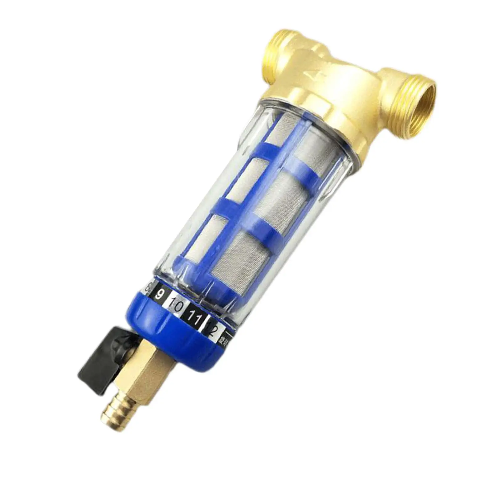 ระบบกรองล่วงหน้า, ระบบน้ํา, ตัวกรองตะกอนลงด้วย, ระบบกรองน้ําทั้งบ้าน, ทองเหลือง, 6นิ้ว