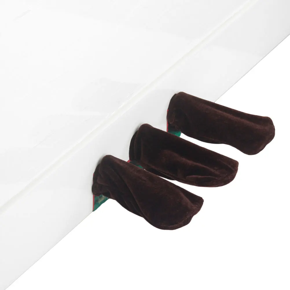 

6 Pcs Piano Pedal Cover Foot Covers Pads Footpad Car Mat Protective Sleeves Protectors