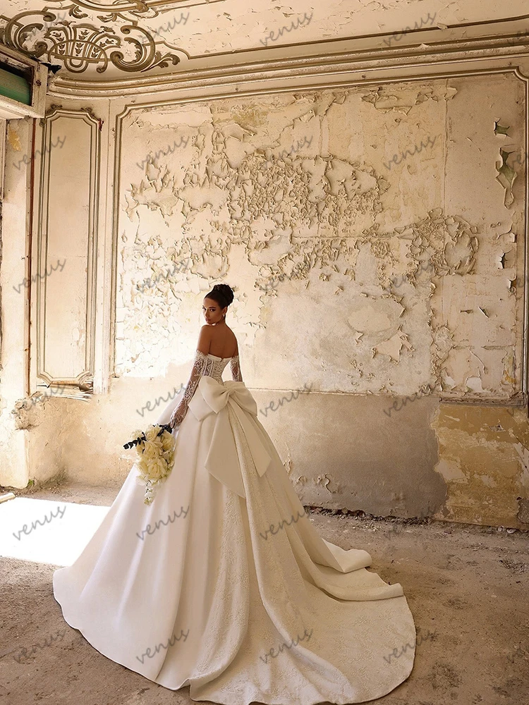 فساتين زفاف عتيقة زي العرائس الجميل بدون أكمام بدون مواقد بدون حمالات حديثة فيستدوس دي نوفيا مخصصة 2025
