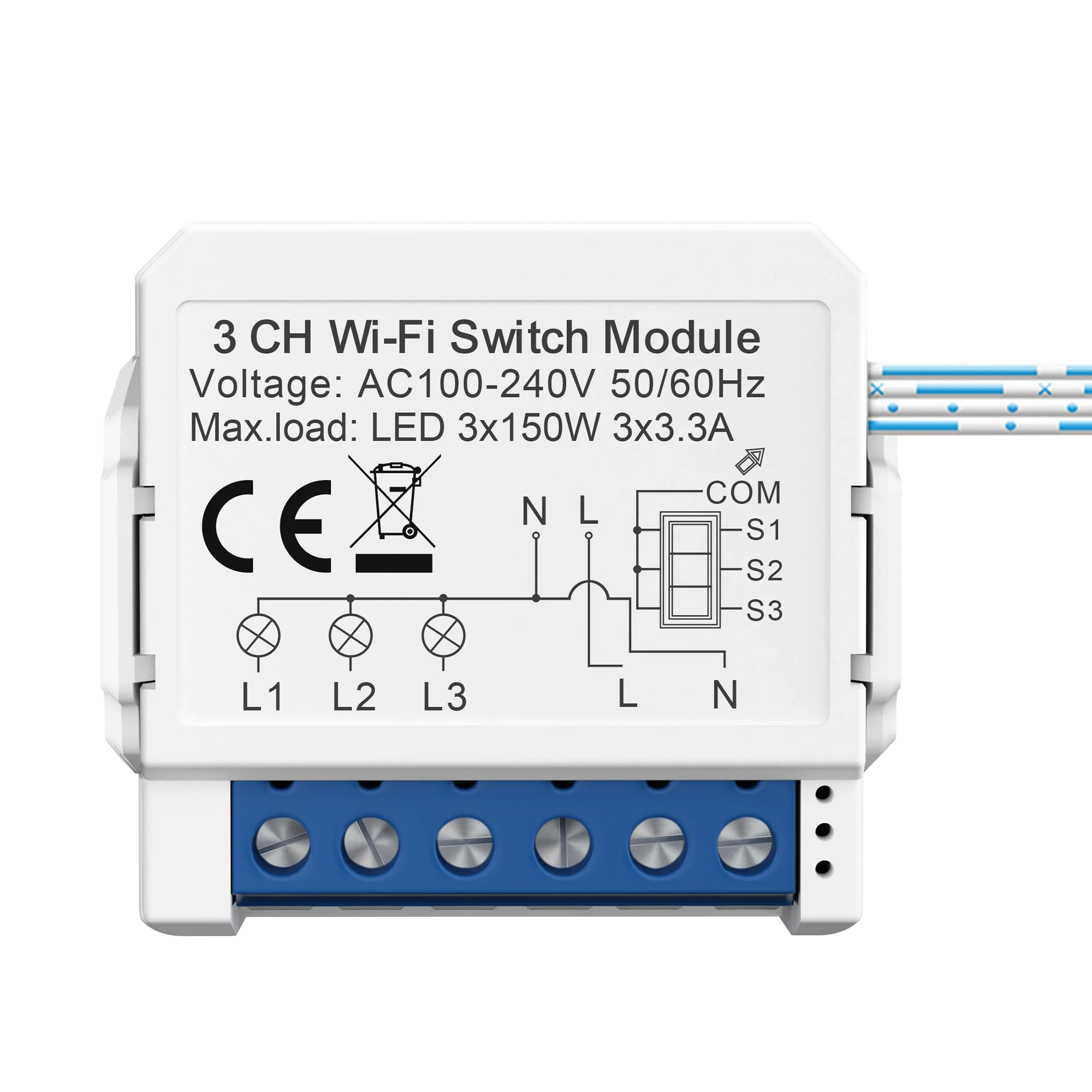 AVATTO WiFi 1/2/3/4-kanałowy Mini Inteligentny Przełącznik DIY Moduł Przełączników Światła Sterowanie Dwukierunkowe Współpracuje z Smart Tuya Alexa Alice Google Home — zdjęcie 2
