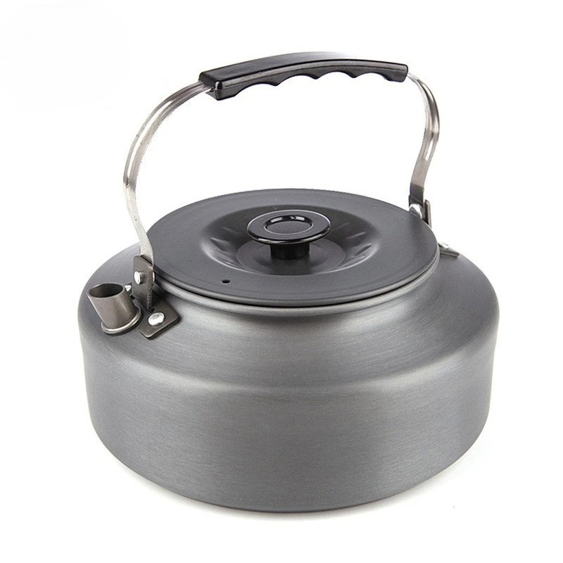 

Aluminum Alloy Outdoor Coffee Pot Outdoor Teapot Portable Coffee 1.6L Large Capacity Kettle