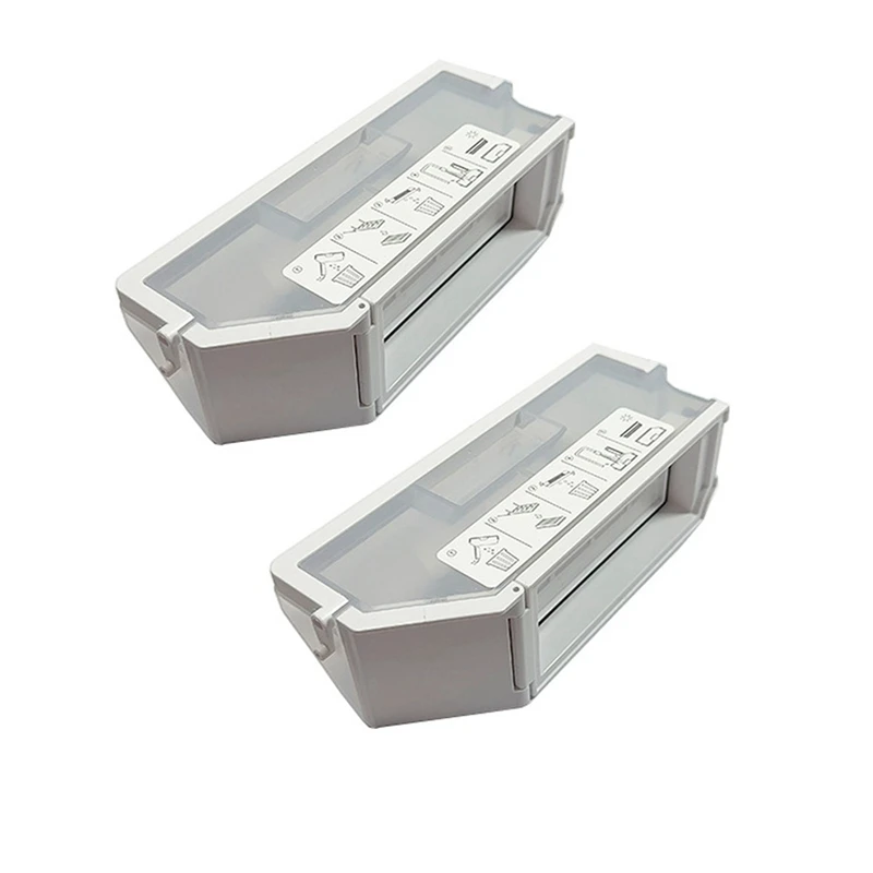 2Pcs Vacuum Cleaner Dust Box Compatible For Kobos Diobao N20 PRO/Family Dust Container Spare Parts