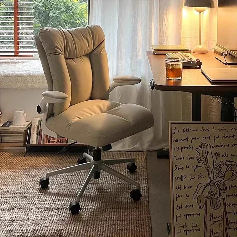 

Simplicity Vanity Chair Comfort Sedentary Bedroom Lounge Office Chair Adjust Meditation Salon Furniture Silla Escritorio FYOC