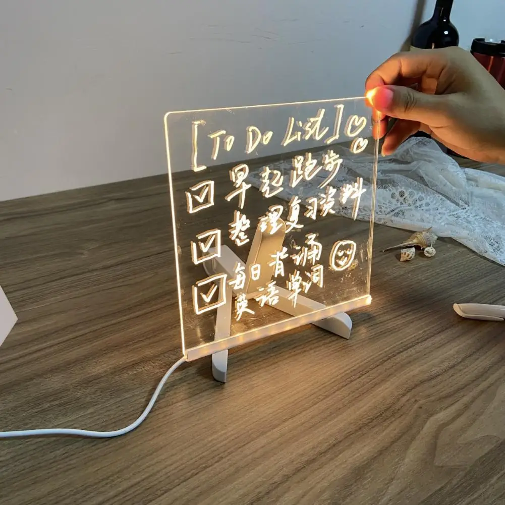 Creative Memo Board Reusable Mini Ultra-thin Korean Style Daily Moment Message Board  Notepad Board Anti-scratch