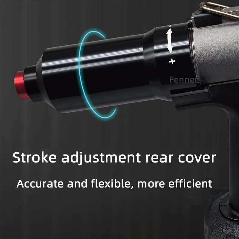 Pneumatic Rivet Nut Guns Fully Automatic Pull Nail Cap Gun M3/4/5/6/8/10/12 Handheld Industrial Nuts Riveting Tool