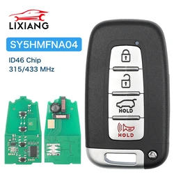 LIXIANG SY5HMFNA04 Remote Car Key For Hyundai I30 IX35 Sonata Genesis Equus For Kia Forte Soul Rio Sorento Optima 315/434MhzID46