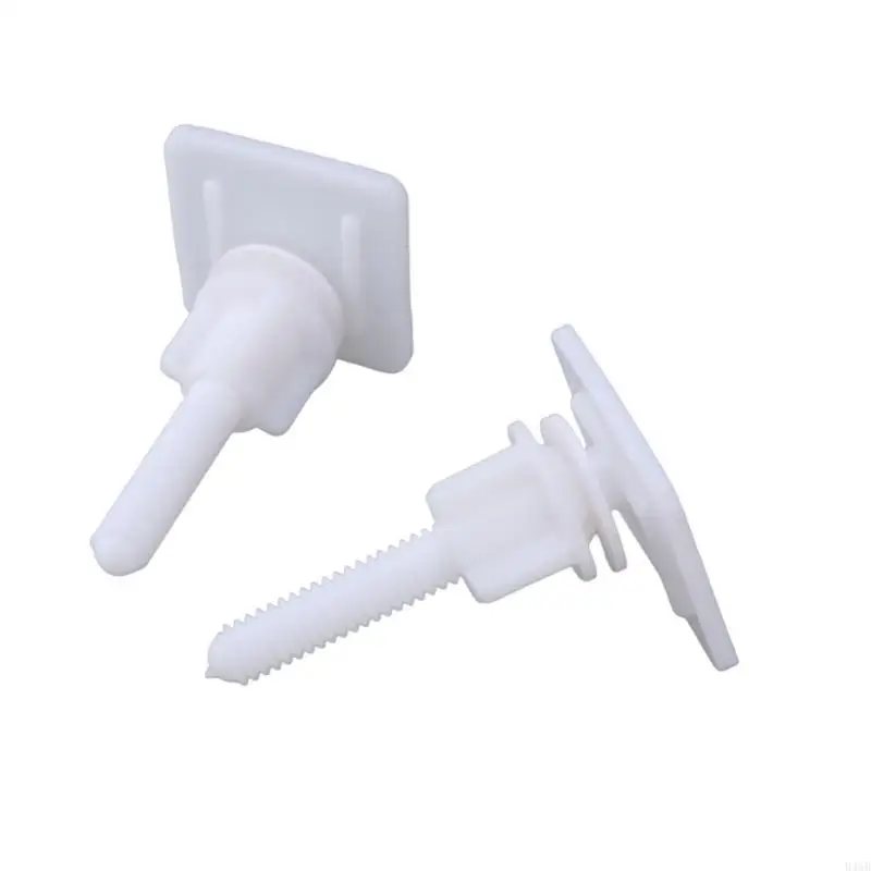

Pack of Toilet Cover Screws Bolt Easy Installation ABS Toilet Lid Screw Bolts