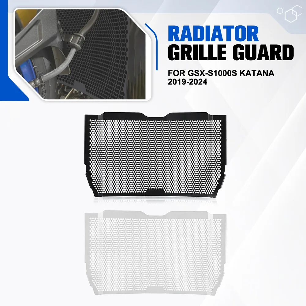 

For Suzuki GSX-S1000S Katana 2019 2020 2021 2022 2023 2024 GSX S1000S KATANA Motorcycle Radiator Grille Guard Cover Grill Cover