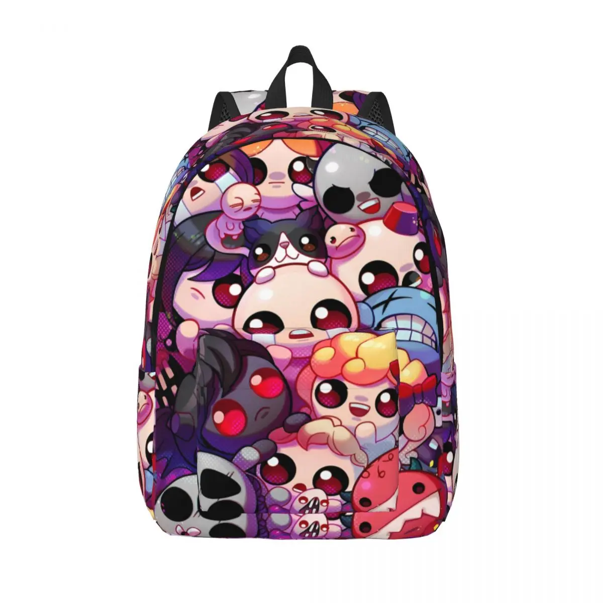 The Binding Of Isaac Cartoon Backpack Men Women Casual Student Hiking Travel Daypack Video Game Laptop Canvas Bags with Pocket