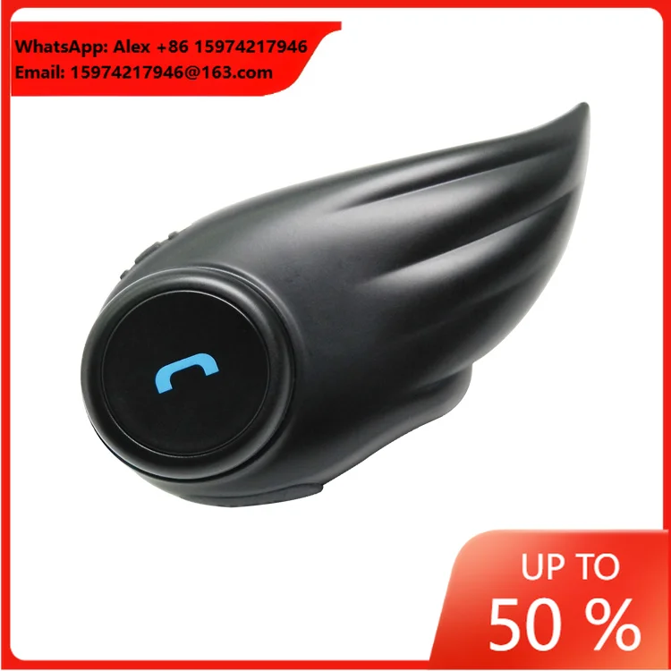 Factory ODM Motorcycle Helmet Wireless Headset Walkie Talkie Headphone Speakers Support Hands-free Calling Earphones For Riders