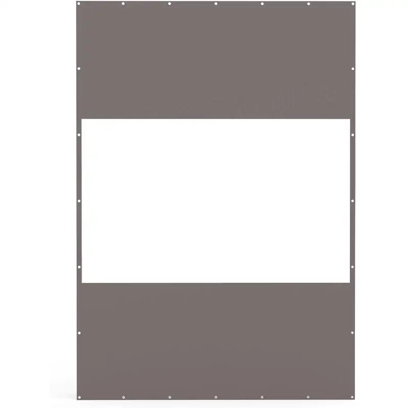 

Heavy Duty Outdoor Clear Panel Curtain, 18 oz Waterproof PVC Polyester Curtain, Weather-Resistant & Tearproof for Patios,