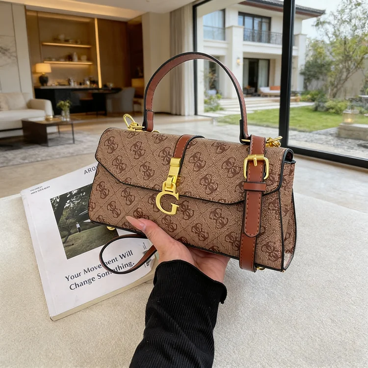 パリデザイナー-ヴィンテージレザー-レディースバッグ-ハイエンド-エレガント-ラグジュアリーバッグ-カジュアル-ファッション-トートバッグ