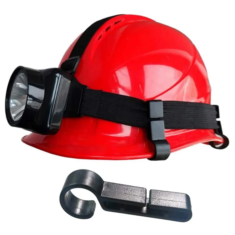 

Helmet Clips For Head Light Lamp Hard Hat Light Clips,Hardhat Accessory,Easily Mount Hook For Helmet,Cap Strap 500 Pcs