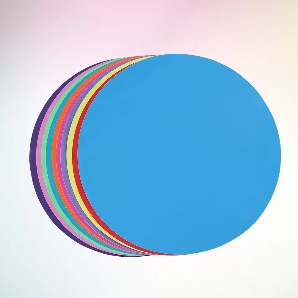 20 Stück bunte, trocken abwischbare Kreise, abnehmbarer Vinyl-Punkt-Wandaufkleber, sicher für Kinder, einfach anzuwenden, Reposition, keine Rückstände