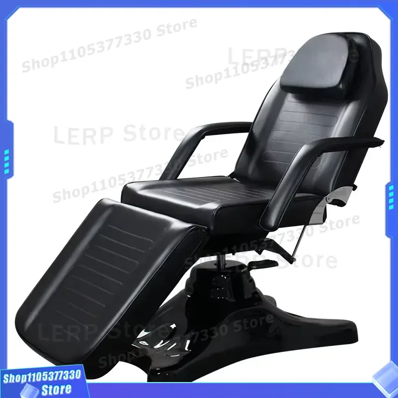 Adjustable Electric Facial Bed for Beauty Salon Spa Treatment Portable Tattoo Chair with Comfortable Cushion Professional