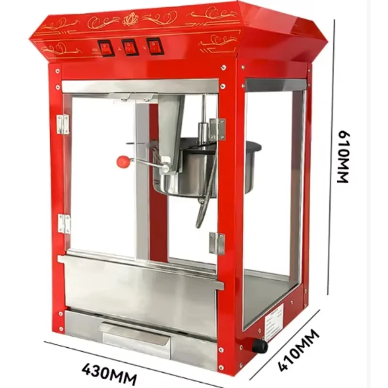

2025 New Design Factory Direct Sell Electric Popcorn Maker /Industrial Commercial Popcorn Machine