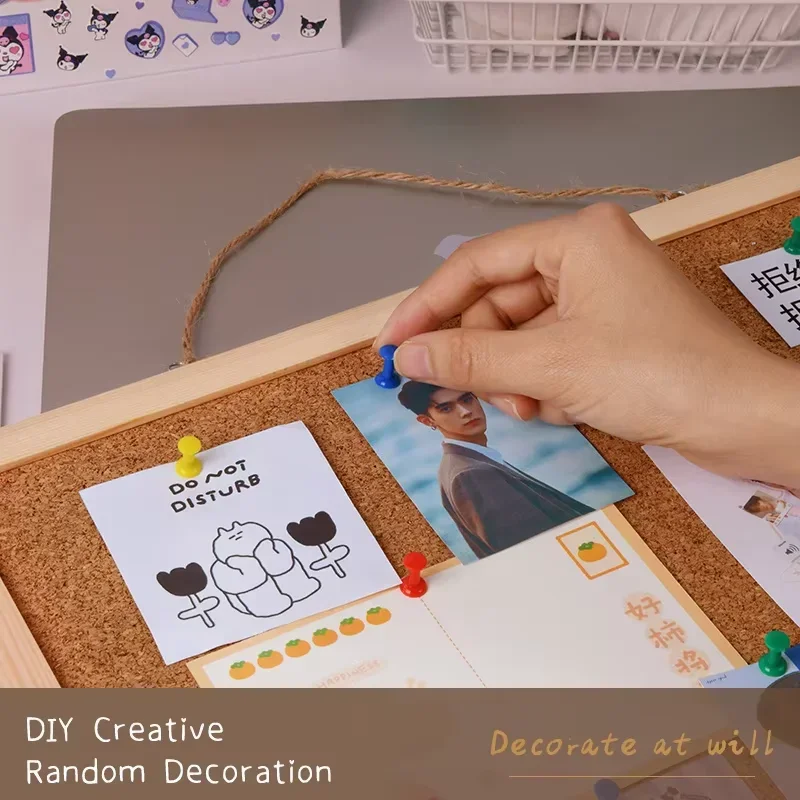 Hängende Wandplatte, Anzeigetafel, Stoffkorken für Schulbedarf, Schreibwaren, Büro, Fotowand, dekorativ, langlebig, kreatives Geschenk