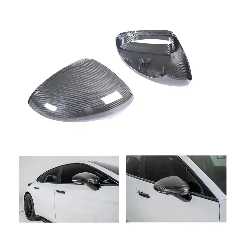 

Carbon Fiber Rearview Mirror Housings Left Right Drive
