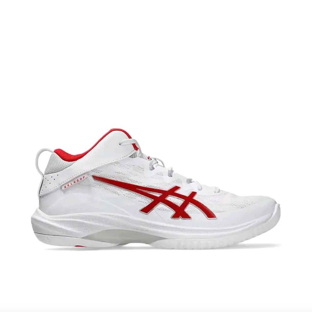 

Asics Gel-Hoop V17 Men's Basketball Shoes, Popular, Durable, Stability, Training Sneakers, White/Red