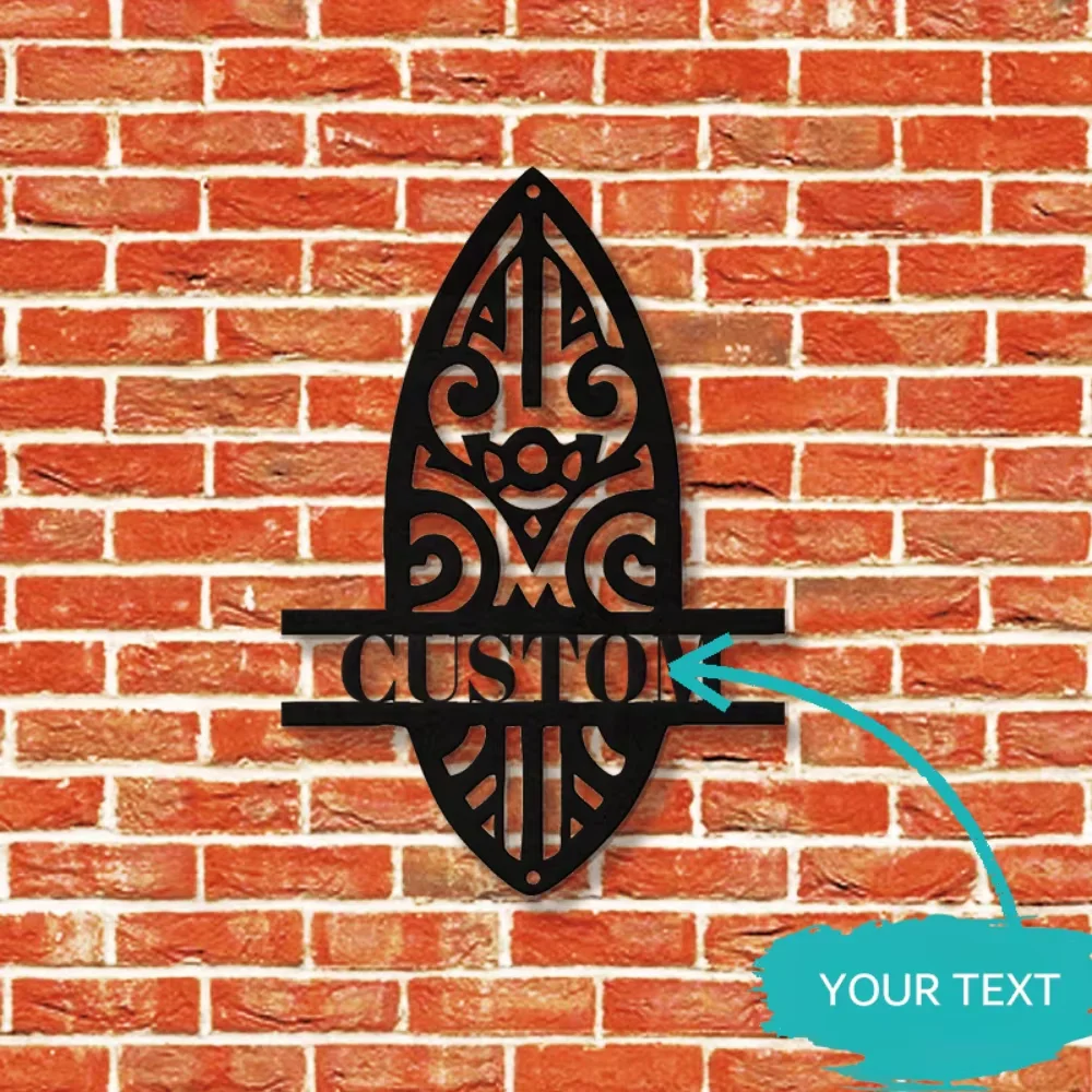 

Unrivaled Custom Black Surfboard Art. Tail Wave Hollow - Out. Tailored for Homes, Shops, Porches. Ideal Housewarming.