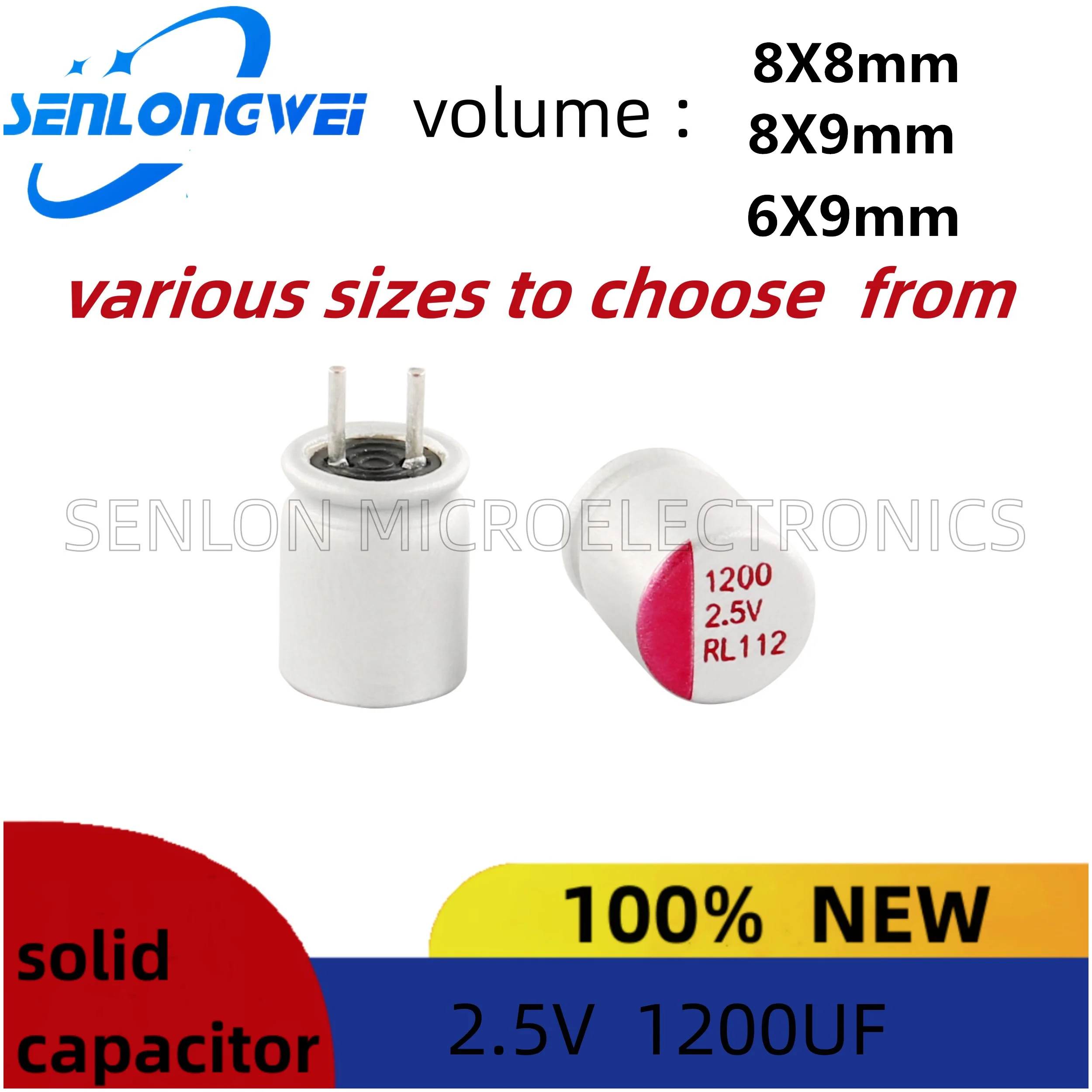 10PCS New 2.5V 1200… - image