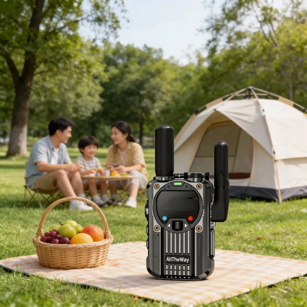 M66 Global Walkie-talkie Two-way Unlimited Distance Call Radio Function Shell Lightweight Mini Colorful Fleet Walkie-talkie
