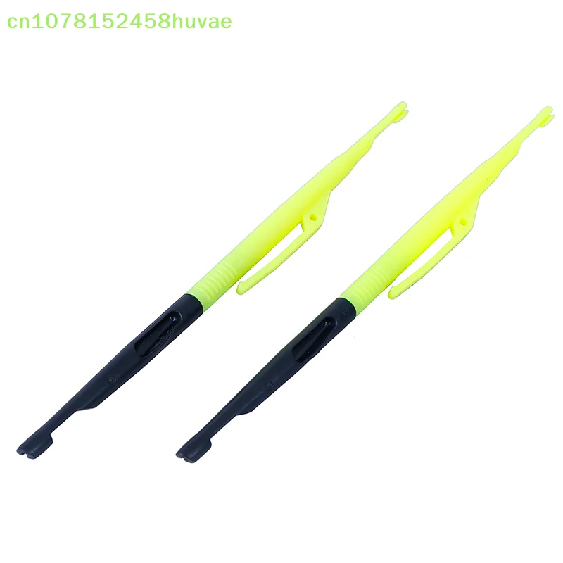 2 Pcs Plastic Hook Remover Disgorger Knot Picker Tyer Tier Fly Fishing Hooks Tying Tools Fish Unhook Extractor Detacher