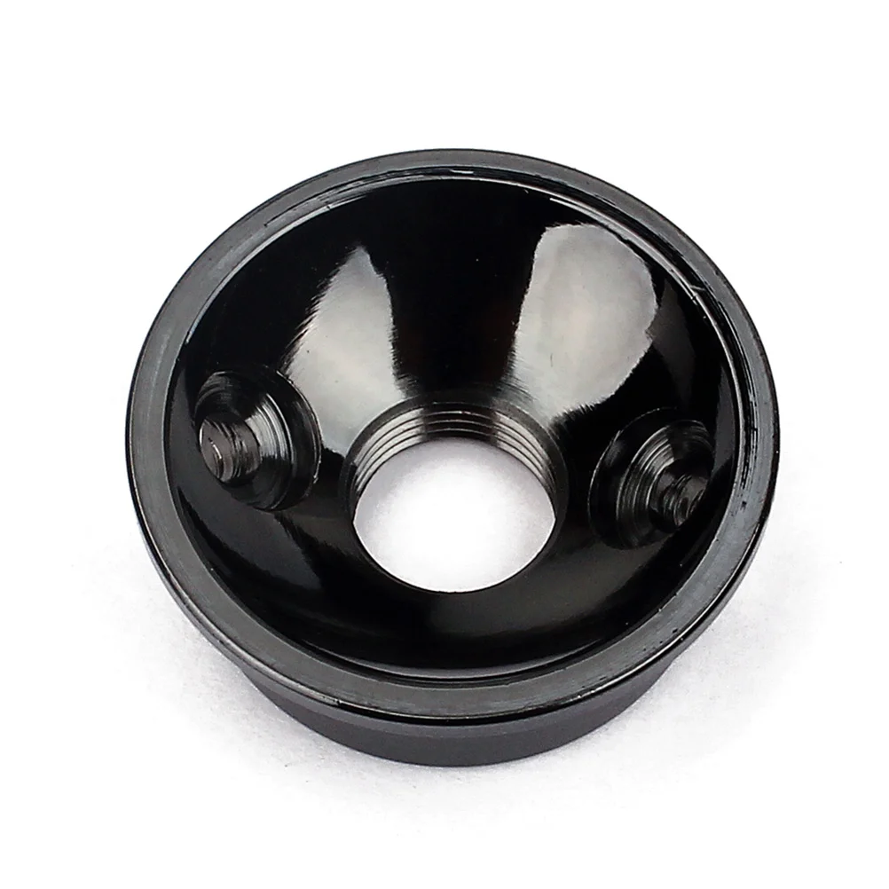 

Electric Guitar Jack Plate Black 2 Screws Fits 7 8 Inch Hole Metric Threaded 635mm Guitar Jack Parts Accessories