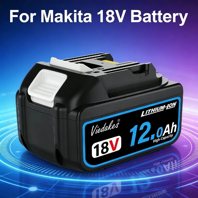 

Stable for makita 18V battery, compatible for 18v HR140D DDF487 DBO180Z DTD173 DGA404 DGA504 DTD171 for makita tools
