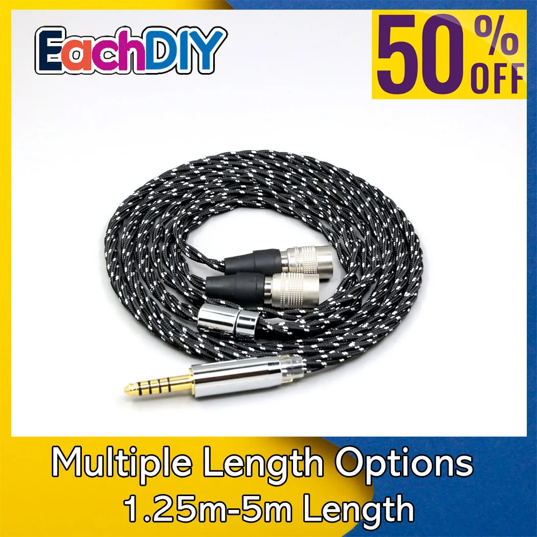 Кабель для наушников OCC Mixed OFC Twisting Nylon для наушников Mr Speakers Alpha Dog Ether C Flow Mad Dog AEON LN008713