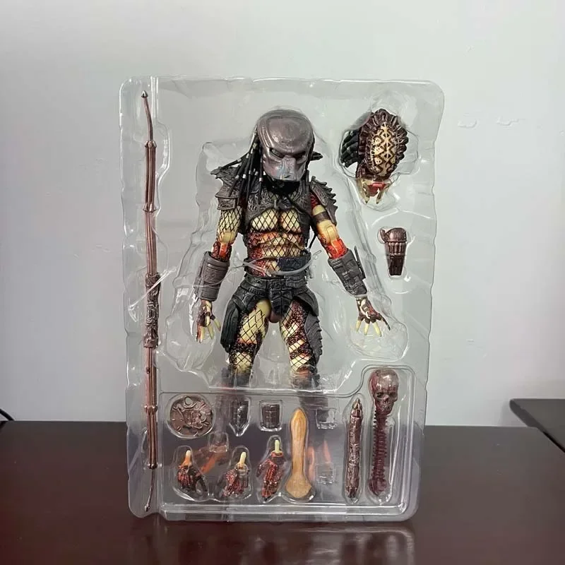 NECA Predator 2 시티 헌터 피규어, 얼티밋 1990 Predator 2 시티 헌터 모델, 수제 장난감 컬렉션, 생일 선물