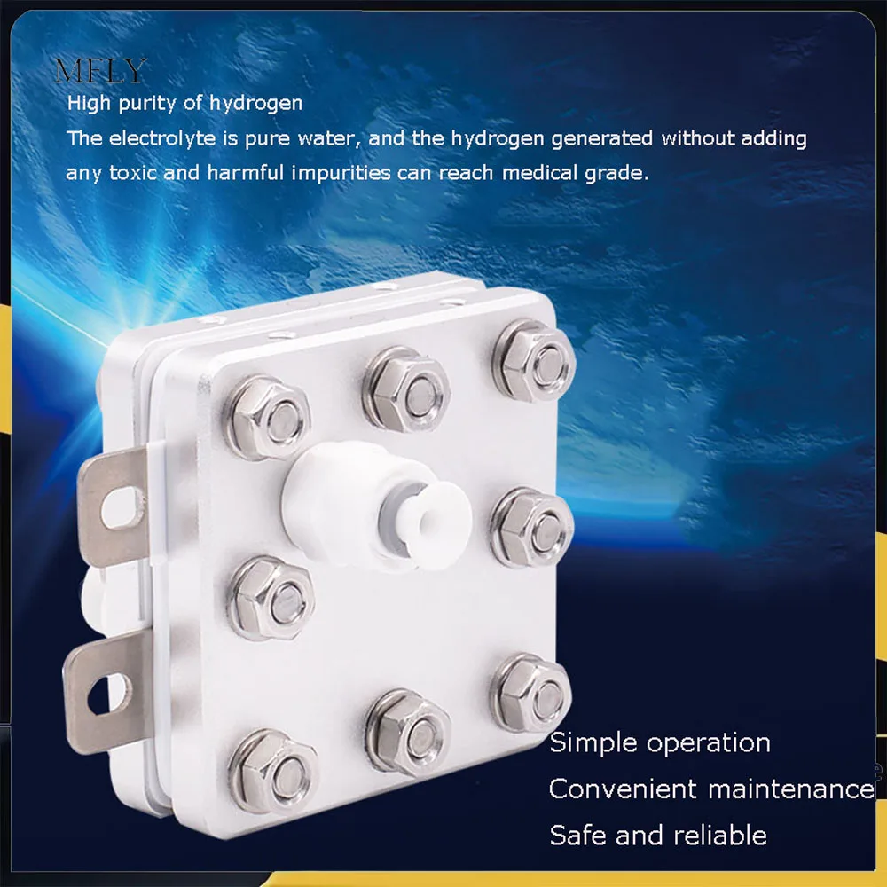 

Электролизер Генератор водорода Физическое смешивание водорода HB4E05-1PDX 50 мл Аппарат, богатый водородом PEM