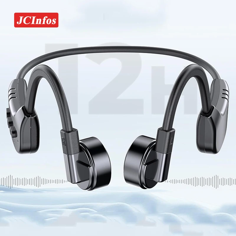 

Bone Conduction Bluetooth Headphones 32g Memory Mp3 Music Earphones 3-In-1 Mode IPX8 Waterproof Swimming Sport Openear Headset