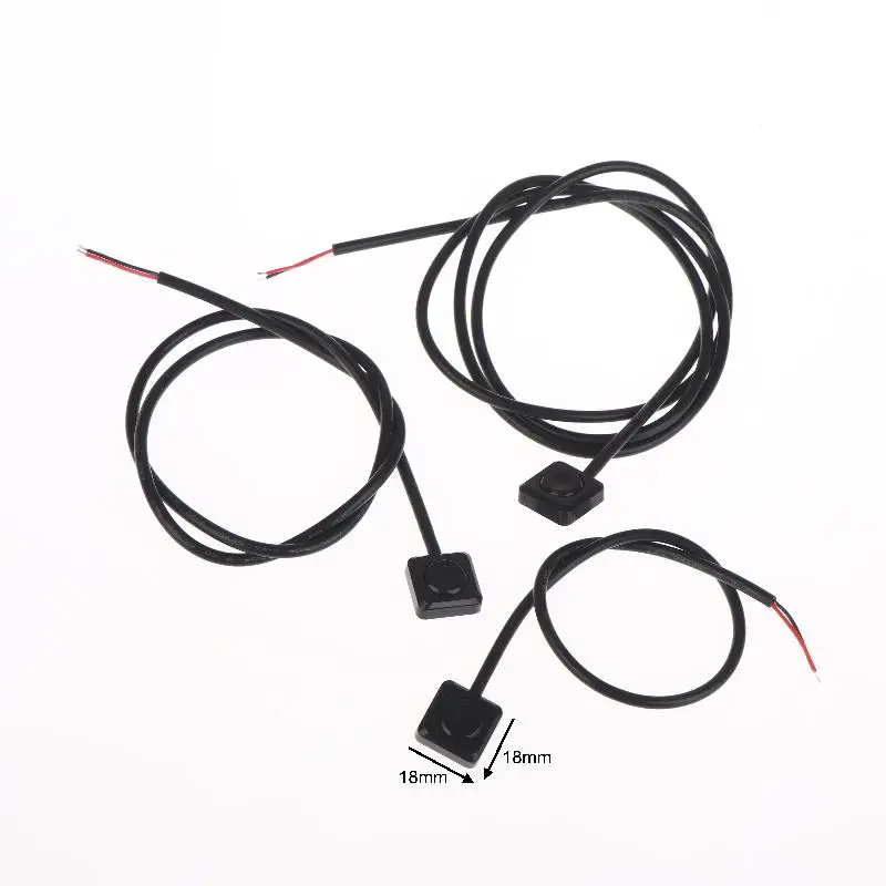 

Клейкие переключатели для модификации автомобиля, мини-кнопки мгновенного действия, клейкие кнопки для автомобиля «сделай сам», кнопки включения/выключения 12 В