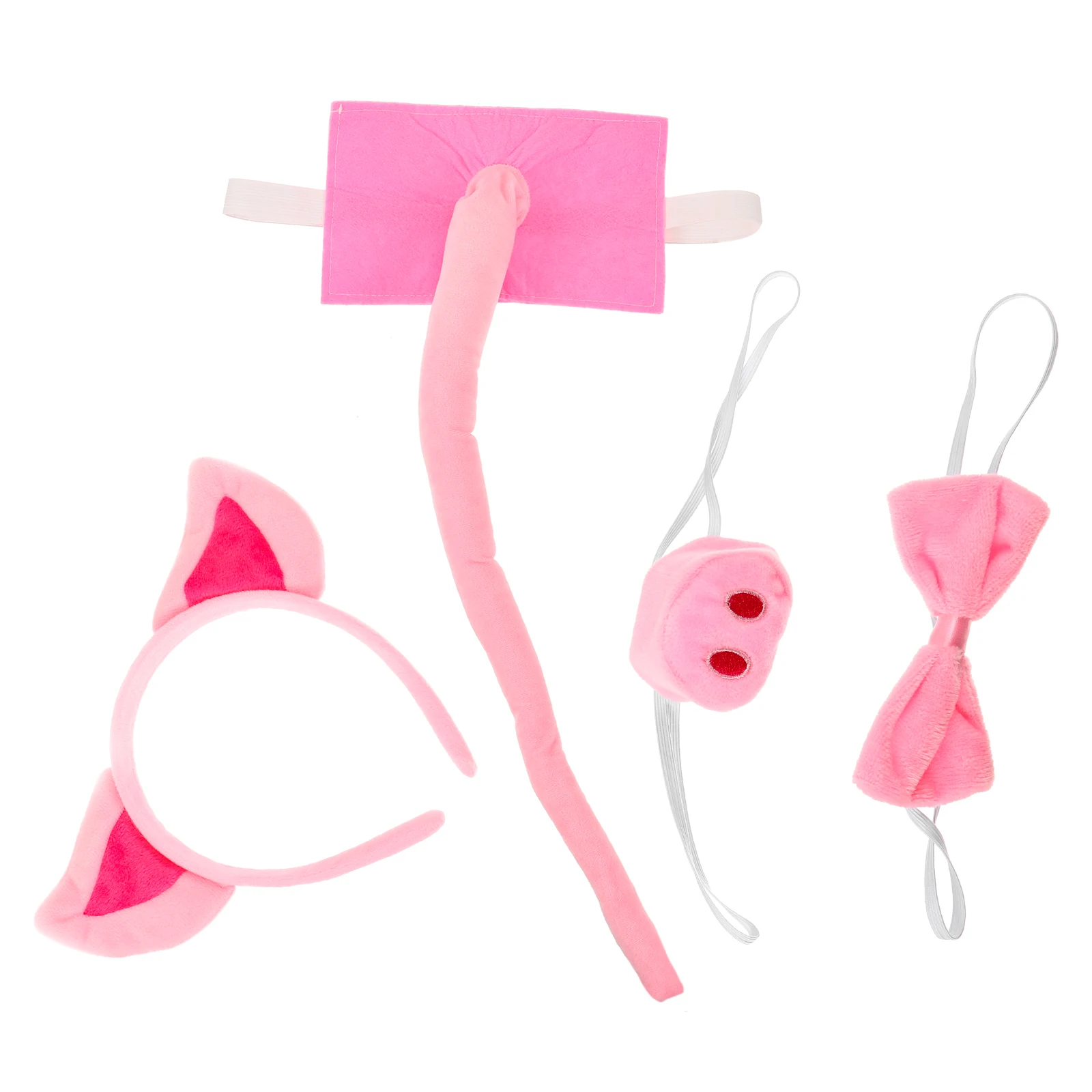 Varken oor hoofdband dier kostuum kinderen cosplay partij accessoire set comfortabel duurzaam realistisch ontwerp podiumvoorstelling decor
