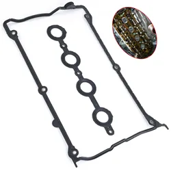 2x Car Engine Part Cover Gasket Valve Rocker Replacement Parts For VW GOLF SEAT MK4 PASSAT AUDI TT 1.8T 1999 2000 2001 2002-2010