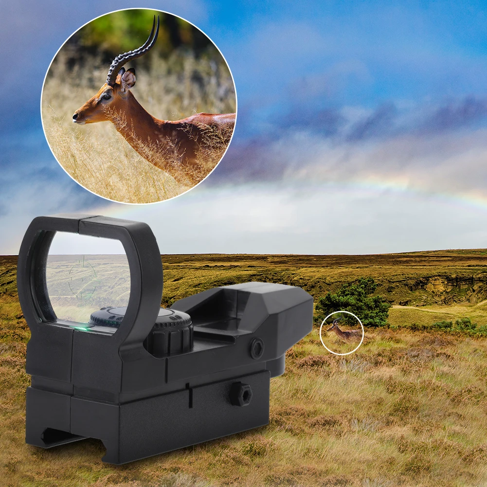 نطاق البندقية المجسمة، البصريات المنعكسة، مشاهد مدمجة لتركيب السكك الحديدية مقاس 20 مم