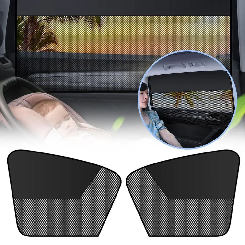 

Магнитный автомобильный солнцезащитный козырек, летняя защита, боковое окно, защита от солнца, теплоизоляция, автомобильный солнцезащитный козырек, автоаксессуары